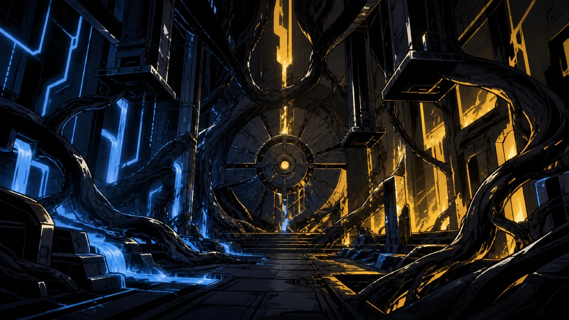 Ice Labyrinth dungeon artwork